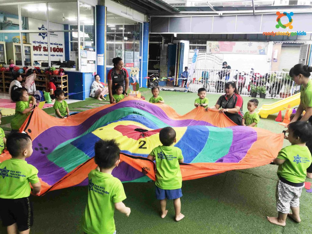 Lớp học Ready Steady Go Kids trường mầm non USS 
