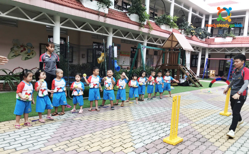 Lớp học Ready Steady Go Kids trường mầm non Minh Phú 