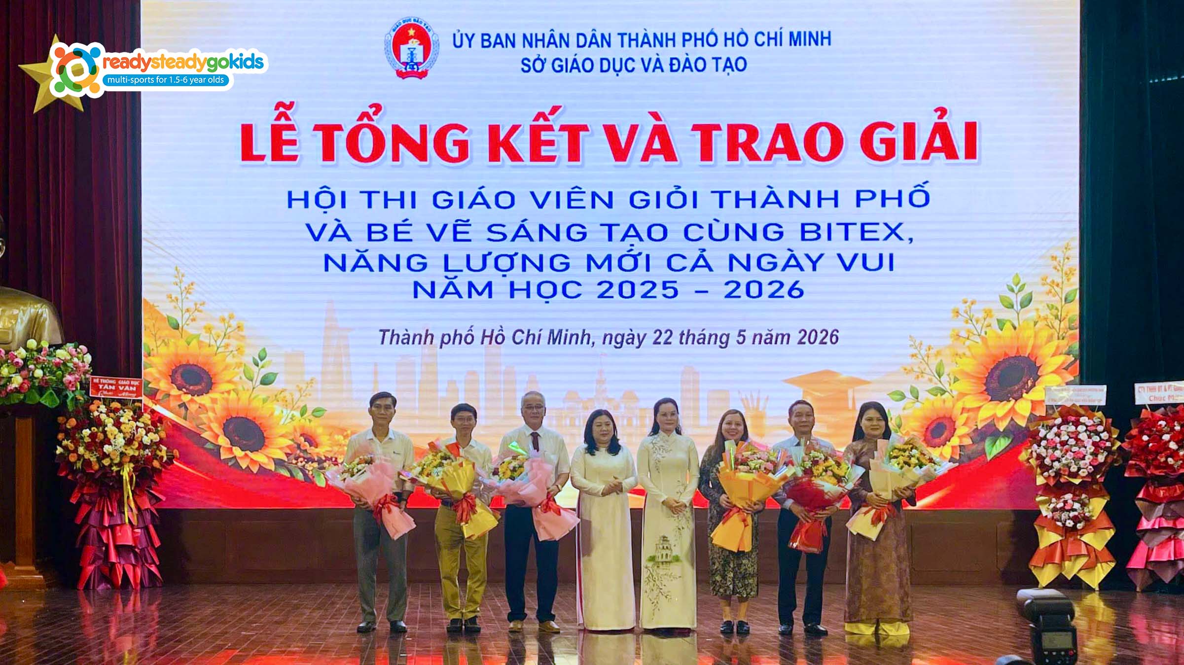 GoKids Việt Nam được vinh danh tại lễ tổng kết chương trình “Năng Lượng Mới – Cả Ngày Vui” năm học 2025–2026